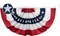 Bunting Flags Outdoor 3x6 Ft American Buntings Flag for Outside Embroidered Stars Memorial Day 4th of July Decorations with Brass Grommets